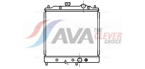Kühler, Motorkühlung AVA QUALITY COOLING MT2068