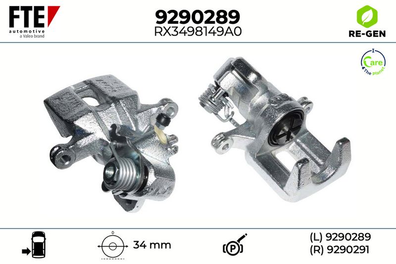 Bremssattel FTE 9290289