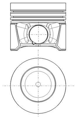 Kolben MAHLE 028PI00179002