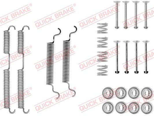 Zubehörsatz, Bremsbacken QUICK BRAKE 105-0513