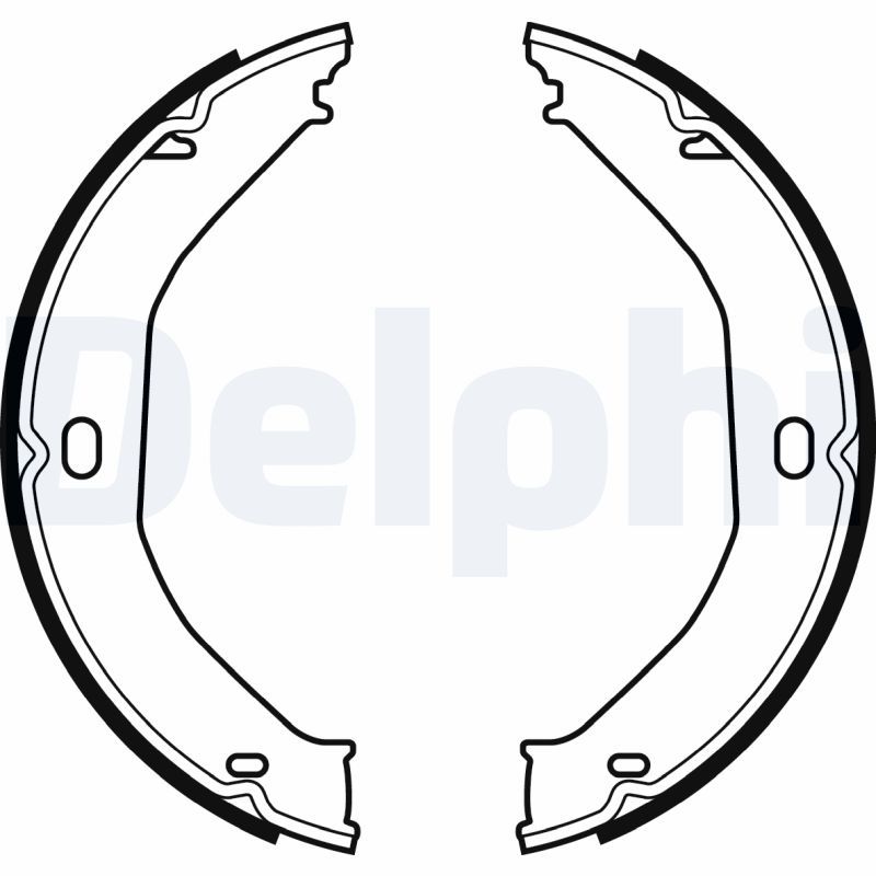 Bremsbackensatz DELPHI LS2078