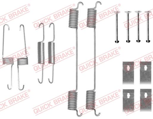 Zubehörsatz, Bremsbacken QUICK BRAKE 105-0859