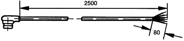 Anschlussleitung Außenspiegel HELLA 8KA 562 671-002