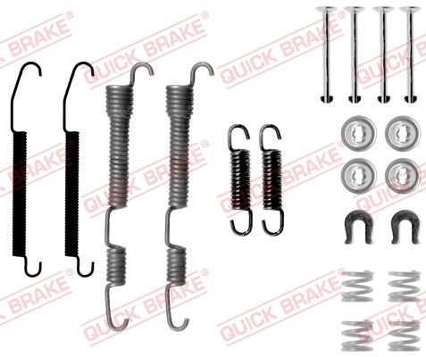 Zubehörsatz, Bremsbacken QUICK BRAKE 105-0761