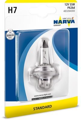 Glühlampe, Fernscheinwerfer NARVA 483284000
