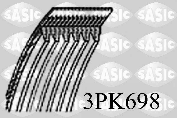 Keilrippenriemen SASIC 3PK698
