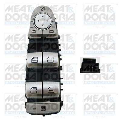 Schalter, Fensterheber MEAT & DORIA 26080