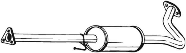 Mittelschalldämpfer BOSAL 278-127