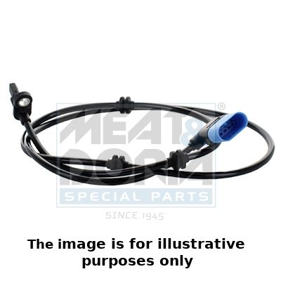 Sensor, Raddrehzahl MEAT & DORIA 90543E