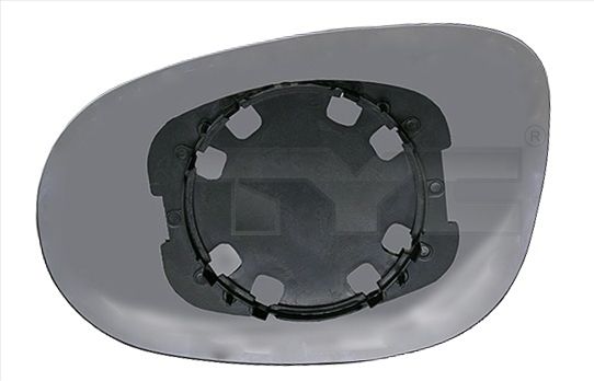 Spiegelglas, Außenspiegel TYC 310-0142-1