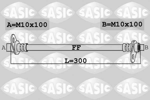 Bremsschlauch SASIC 6600062
