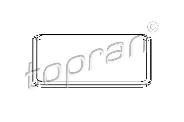 Dichtung, Ölwanne-Automatikgetriebe TOPRAN 108 756