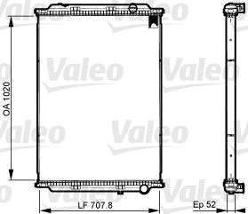 Kühlernetz, Motorkühlung VALEO 733522