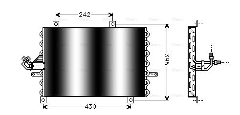 Kondensator, Klimaanlage AVA QUALITY COOLING ft5192