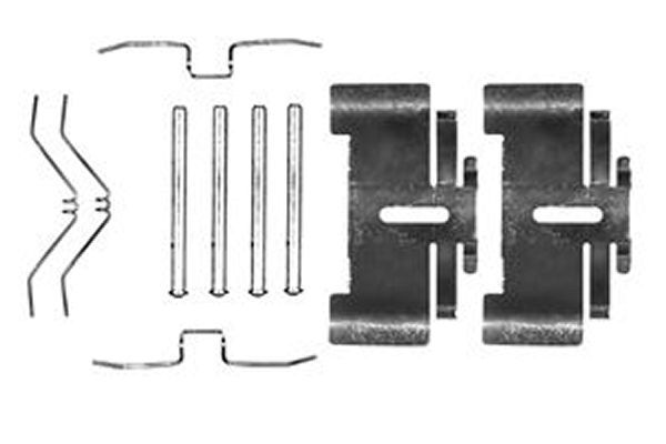 Zubehörsatz, Scheibenbremsbelag TRW PFK149