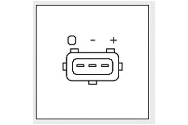Sensor, Saugrohrdruck KAVO PARTS EMS-2001