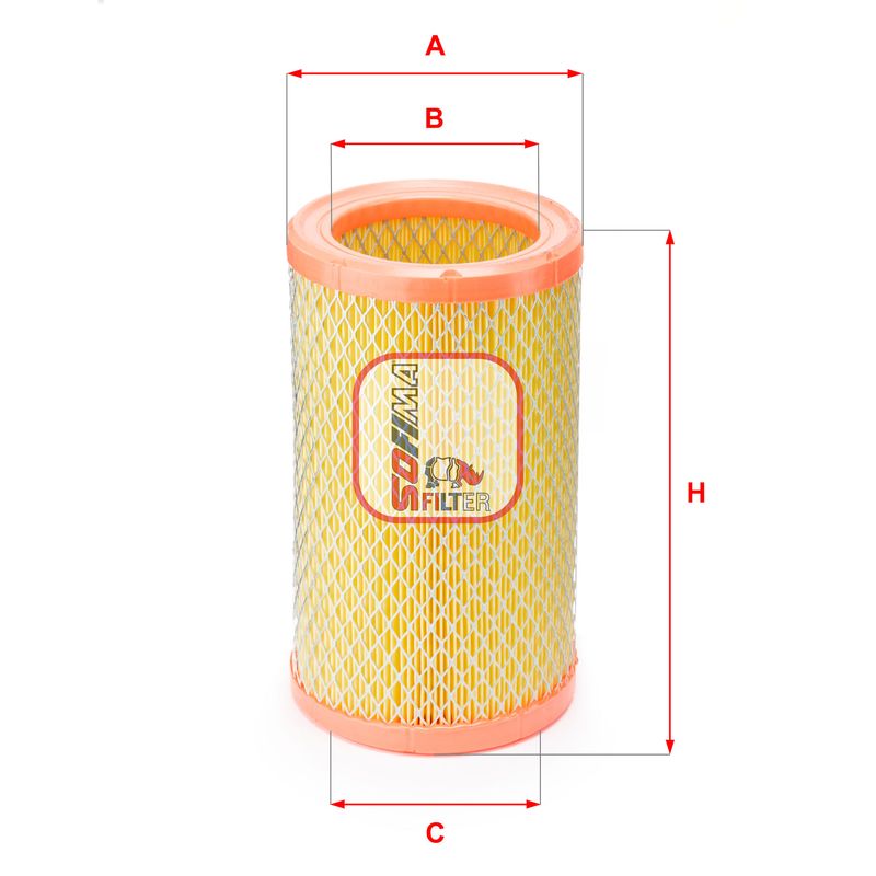 Luftfilter SOFIMA S 2410 A