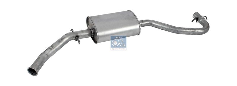 Mittel-/Endschalldämpfer DT Spare Parts 12.27155