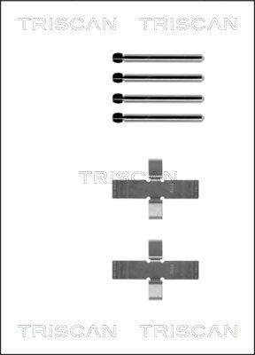 Zubehörsatz Scheibenbremsbelag TRISCAN 8105 101237