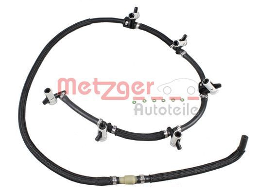 Schlauch, Leckkraftstoff METZGER 0840075