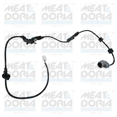 Sensor, Raddrehzahl MEAT & DORIA 90794