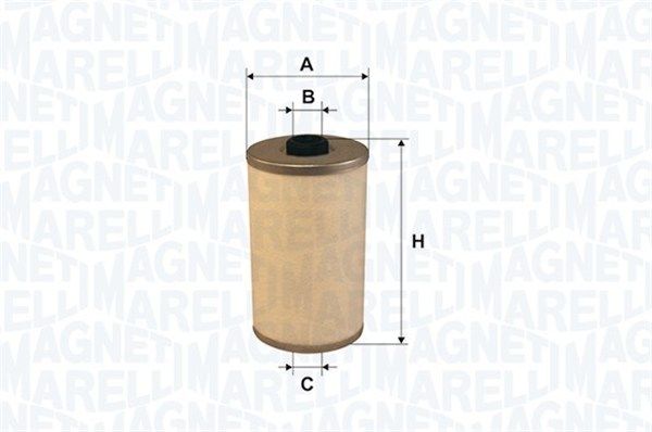 Kraftstofffilter Benzinfilter MAGNETI MARELLI 153071762478