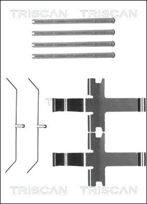 Zubehörsatz Scheibenbremsbelag TRISCAN 8105 131647