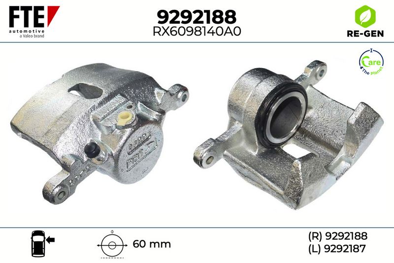 Bremssattel FTE 9292188