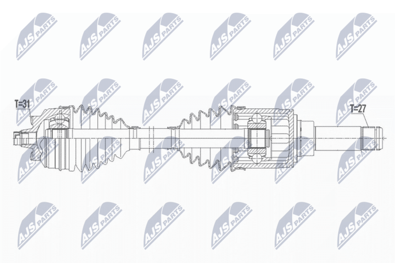 Antriebswelle NTY NPW-BM-165