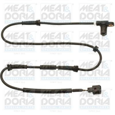 Sensor, Raddrehzahl MEAT & DORIA 90071