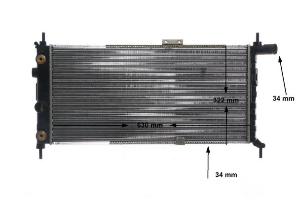 Kühler, Motorkühlung MAHLE CR479000S