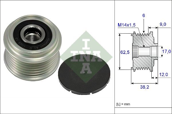Generatorfreilauf INA 535021910