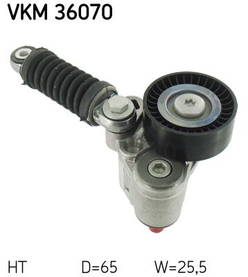 Spannrolle, Keilrippenriemen SKF VKM 36070