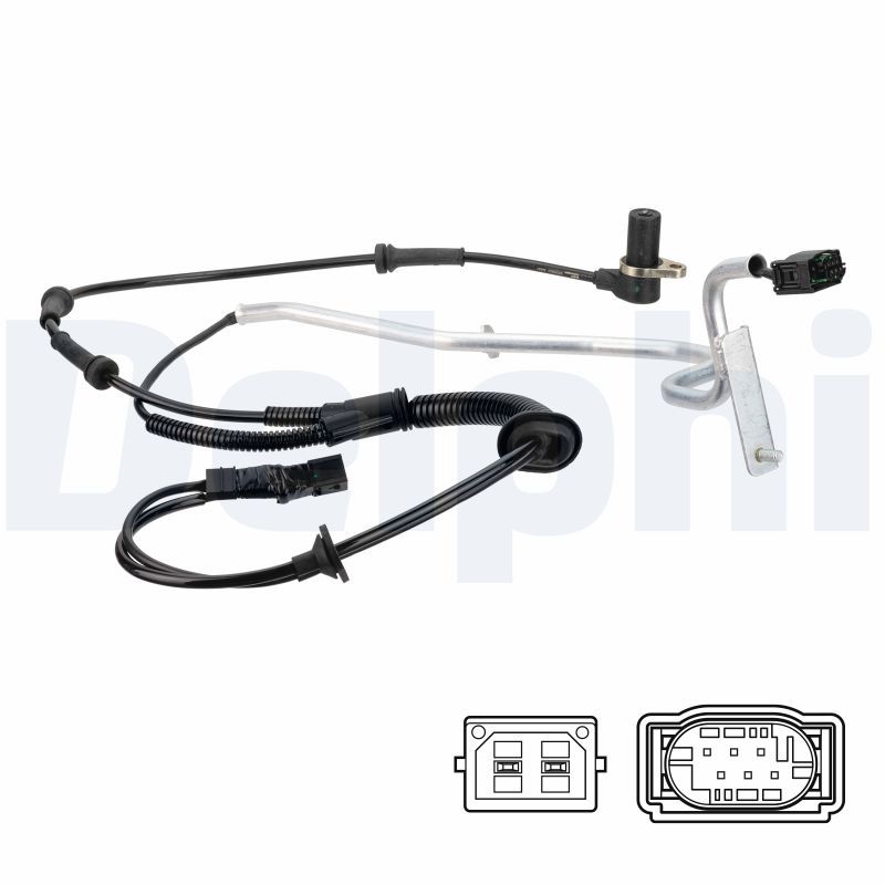 Sensor, Raddrehzahl DELPHI SS20824