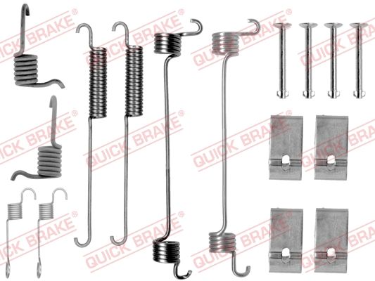 Zubehörsatz, Bremsbacken QUICK BRAKE 105-0676