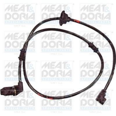 Sensor, Raddrehzahl MEAT & DORIA 90282