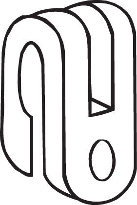 Gummilist, avgassystem BOSAL 255014