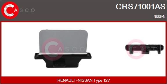 Widerstand Innenraumgebläse Casco CRS71001AS