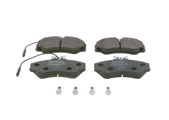 Bremsbelagsatz, Scheibenbremse BOSCH 0986460998