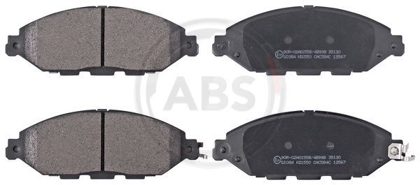 Bremsbelagsatz Bremsbeläge A.B.S. 35130