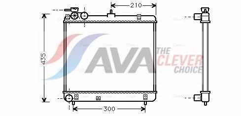 Kühler, Motorkühlung AVA QUALITY COOLING HYA2051