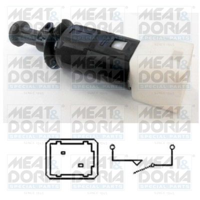 Bremslichtschalter MEAT & DORIA 35059