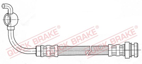 Bremsschlauch QUICK BRAKE 50.047