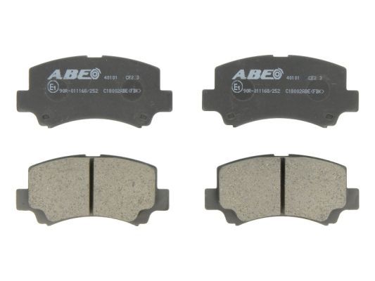 Bremsbelagsatz, Scheibenbremse ABE C18002ABE