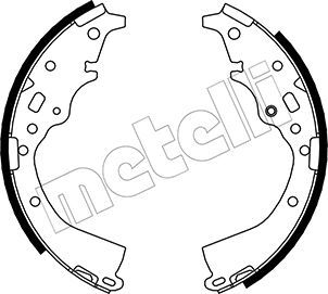 Bremsbackensatz METELLI 53-0636