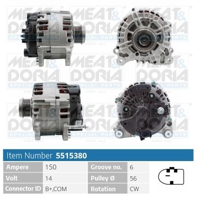 Generator MEAT & DORIA 5515380