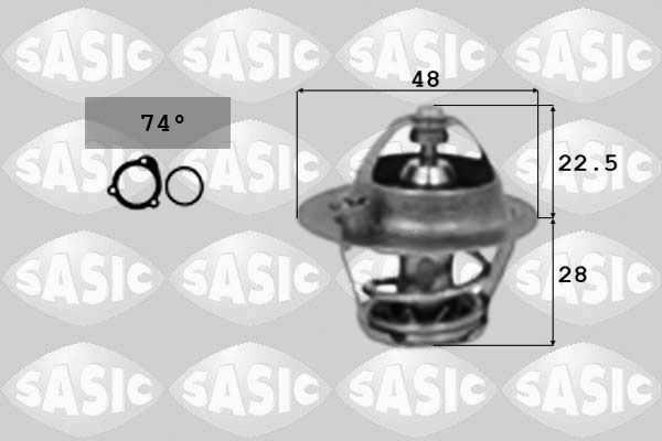 Thermostat, Kühlmittel SASIC 3306024