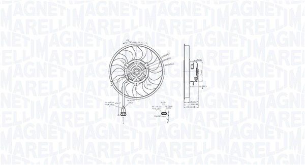 Lüfter, Motorkühlung MAGNETI MARELLI 069422888010