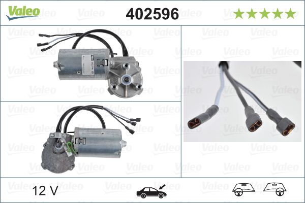 Wischermotor VALEO 402596
