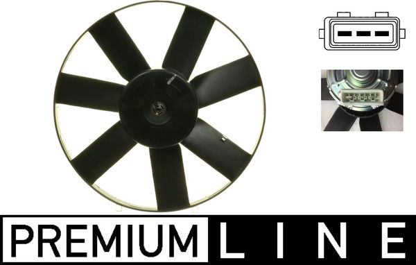 Lüfter, Motorkühlung MAHLE CFF15000P